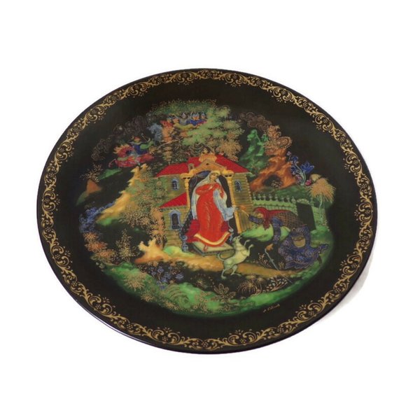 Tianex Bradford Exchange Russian Fairy Tale Plates 2552-2 - Picture 8 of 8